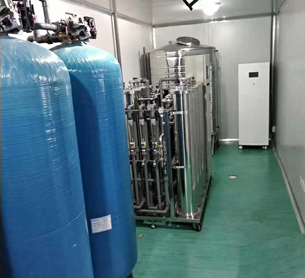 成都光明（míng）派特貴金屬有限公司1m3/雙級（jí）反滲（shèn）透+ED