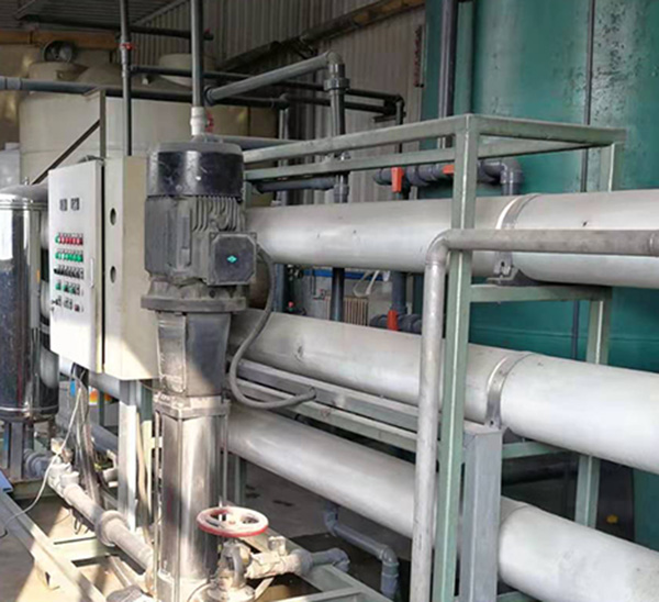 日照五征汽車15T/H雙級反滲透電泳純水係統改造