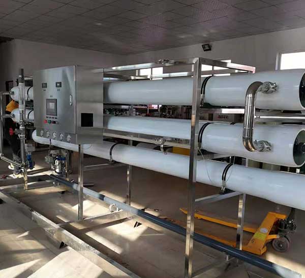 甘肅天水（shuǐ）中材水泥（ní）公司新增16T/H單級反滲透水處理